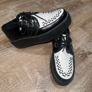 TUK T.U.K Creeper Creepers Two Tone Rockabilly Punk